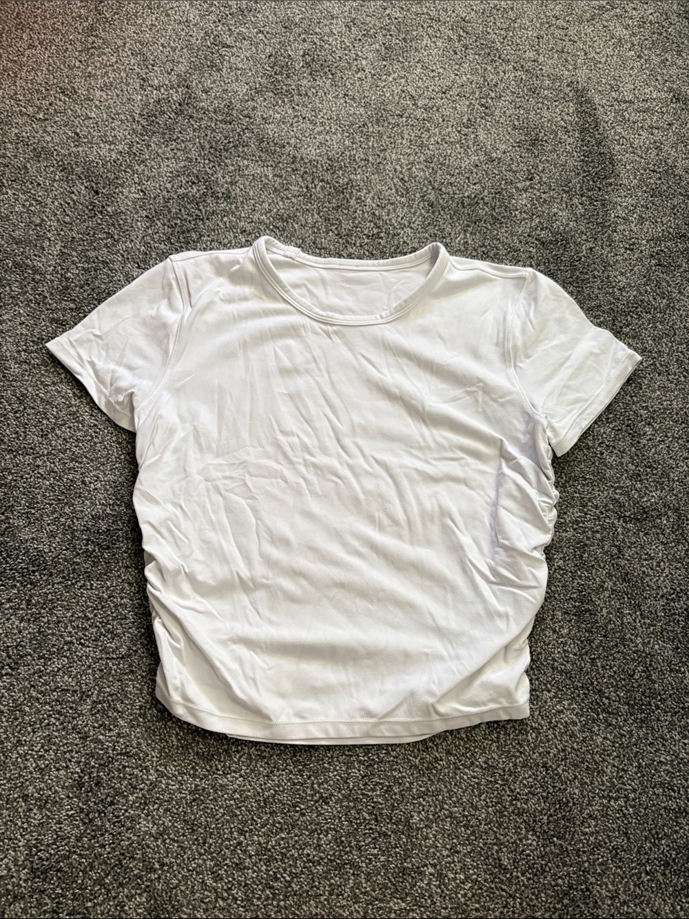 Lululemon Classic White Women’s Short Sleeve Tee